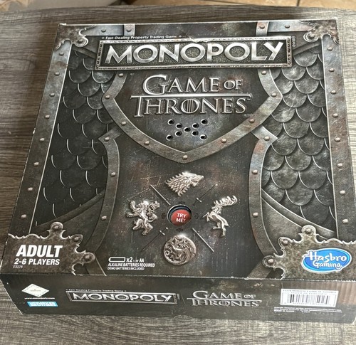 Monopoly game thrones board - of,